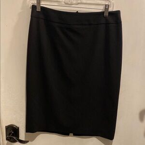 Armani Collezioni Black Knee-Length Pencil Skirt
